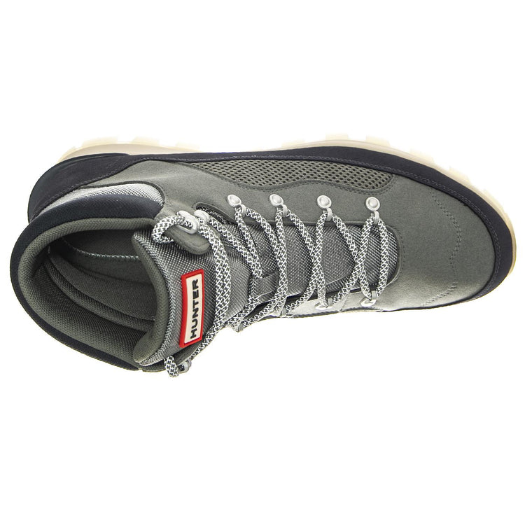 Explorer Boot Urban Grey / X-Ray Navy - Scarpe Stringate Profilo Alto Uomo Grigie HUMMFS9015NYL-UXN  HUNTER 