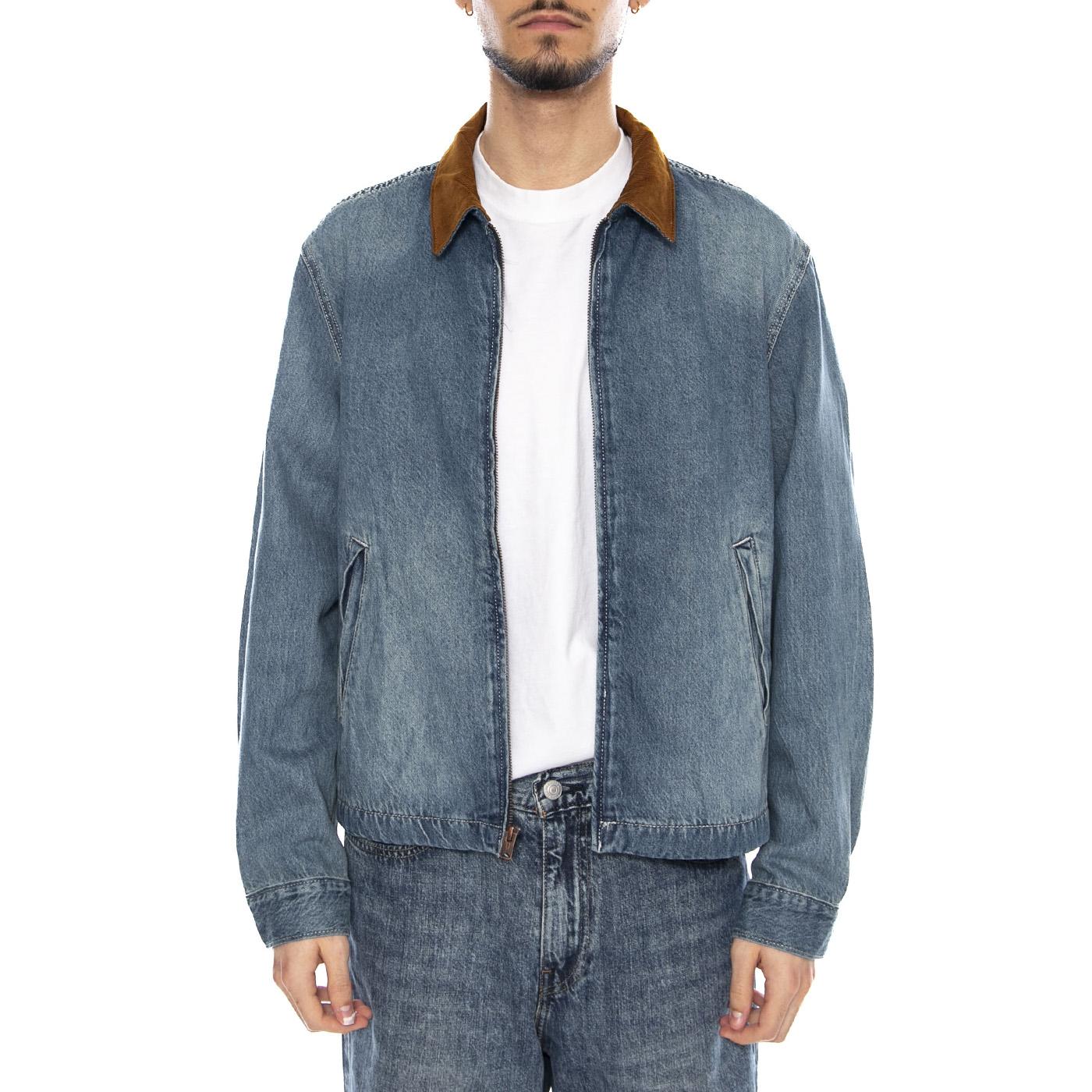 Castro Full Zip - Light It Up T - Giacca Denim Jeans Uomo Blu 005AF 0003 LEVIS 