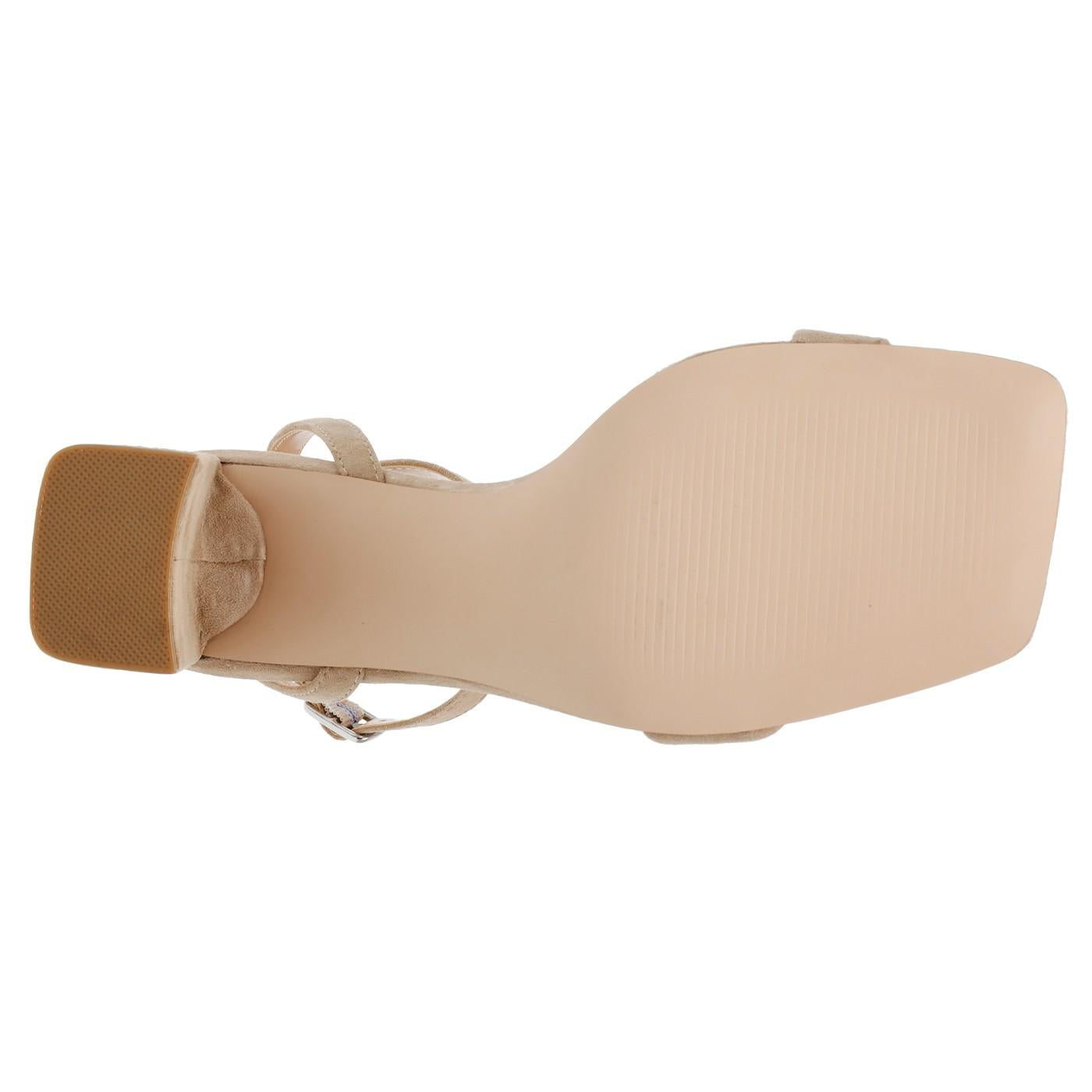 Luxe Tan Kid Suede - Sandali Donna Beige SMSLUXE-TAN  STEVE MADDEN 