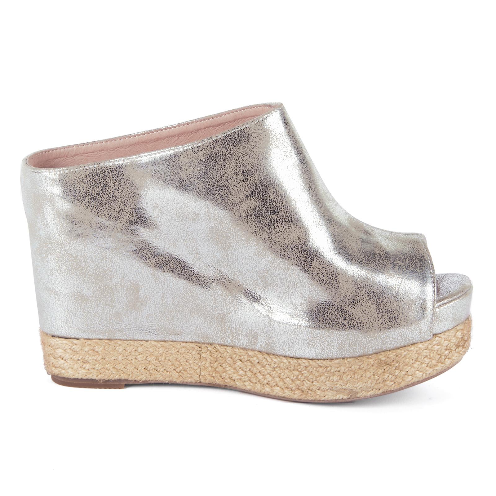 VIRGO PU METALLIC PEWTER JCSVIRGOMET-PEWTER  JEFFREY CAMPBELL 