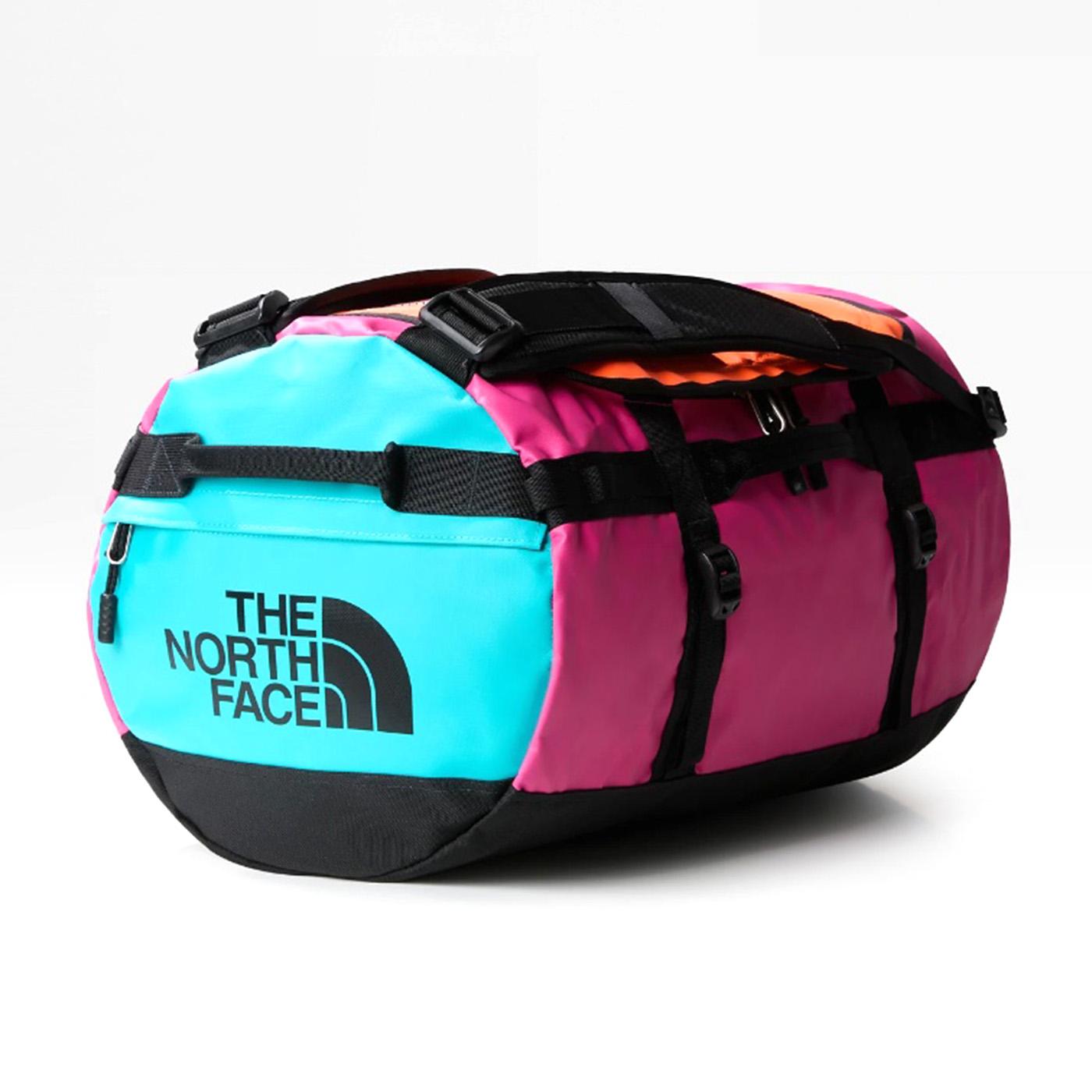 Base Camp Duffel - S Mr. Pink / Aprs Blue / Power Orange - Borsa da Viaggio Multicolore NF0A52STOK61  THE NORTH FACE 