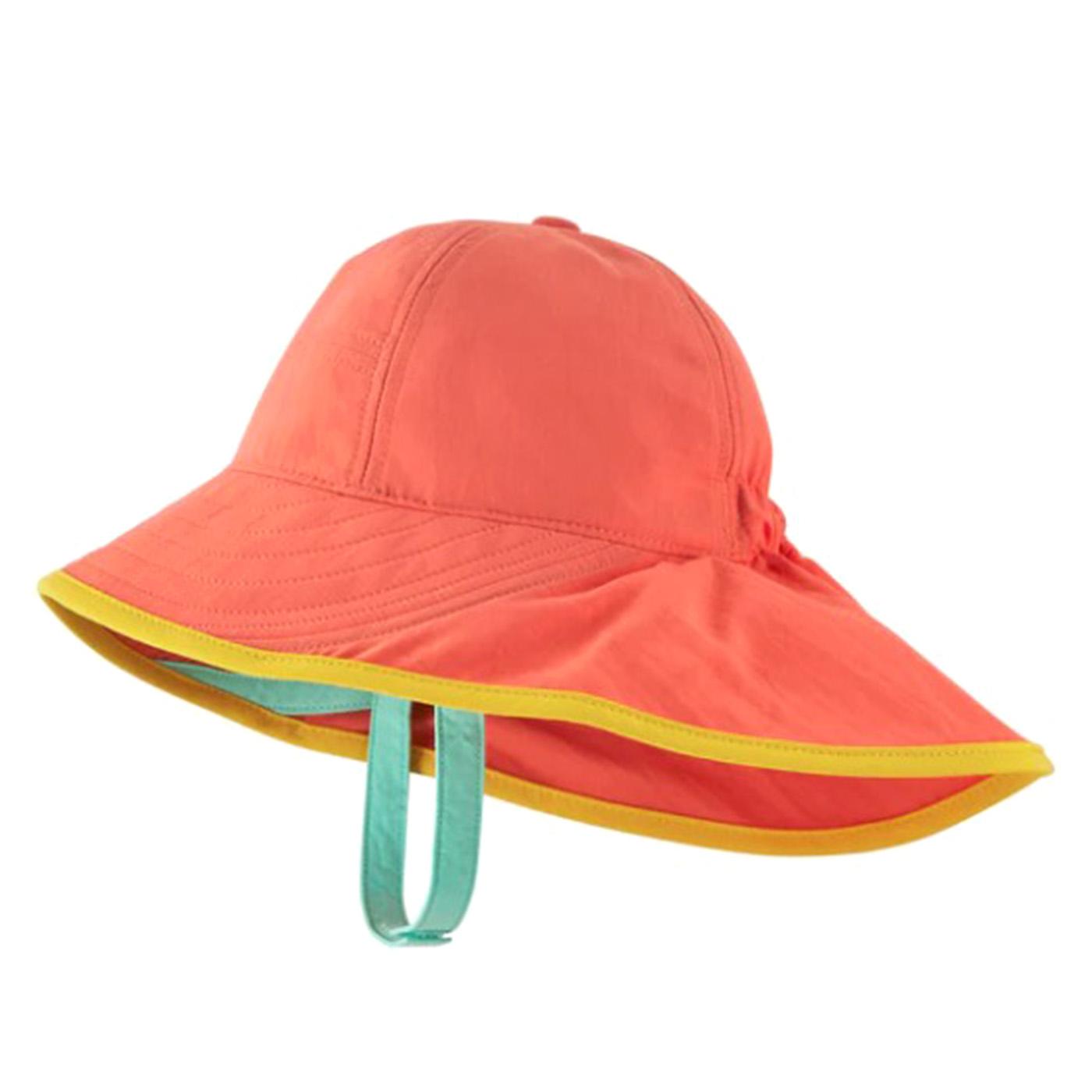 Baby Block-the-Sun Hat Coho Coral - Cappello Bambino Arancione 66090-COHC  PATAGONIA 