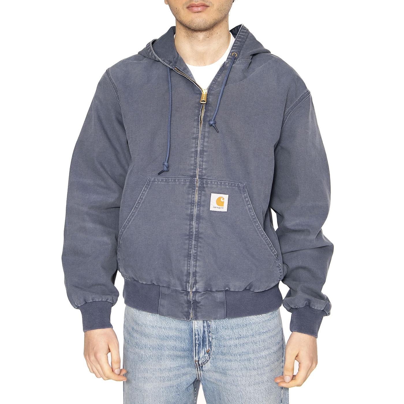 OG Active Jacket Dusky Blue - Giacca con Cappuccio Uomo Blu I034820.2OT4O  CARHARTT WIP 