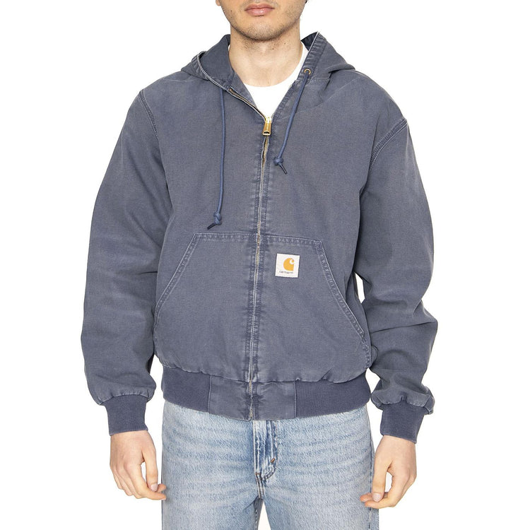 OG Active Jacket Dusky Blue - Giacca con Cappuccio Uomo Blu I034820.2OT4O  CARHARTT WIP 
