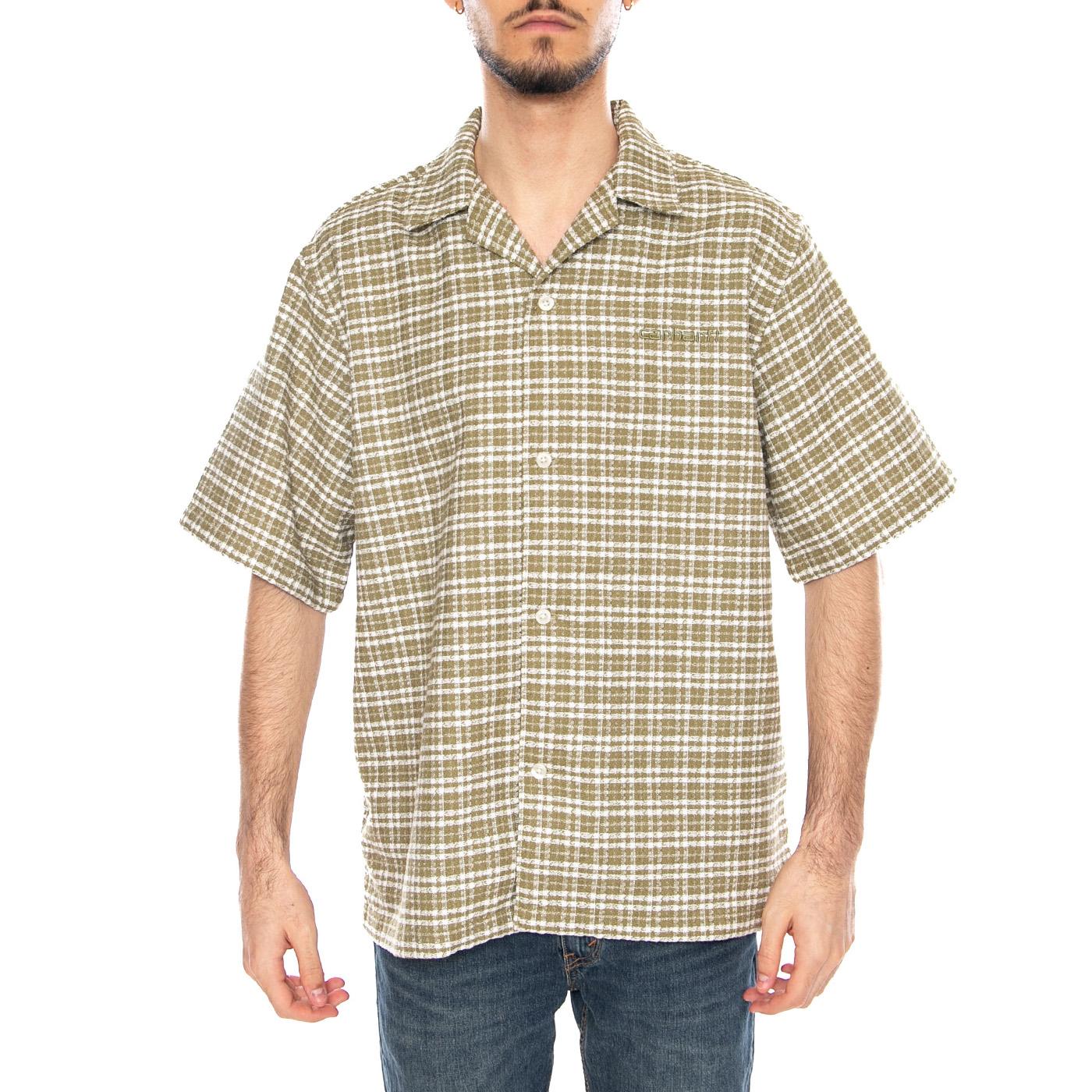 S/S Kander Shirt Kander Check, Snake - Camicia Maniche Corte Uomo Multicolore I036194 3JPXX CARHARTT WIP 