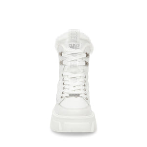 Triggers White / White - Stivali Stringati Donna Bianchi SMSTRIGGERS-11E  STEVE MADDEN 