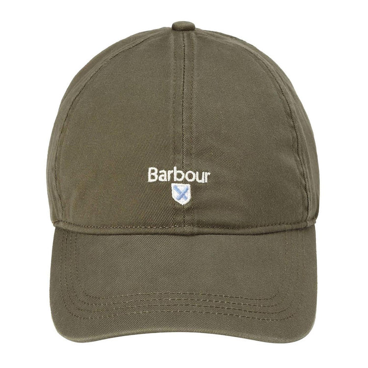 Cascade Sports Cap Olive - Cappellino con Visiera Verde MHA0274OL51  BARBOUR 