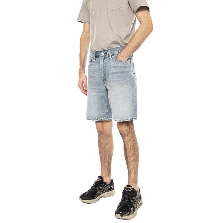 468 Loose Shorts - Light Workout Shorts - Bermuda Denim Jeans Uomo Blu A8461 0039 LEVIS 