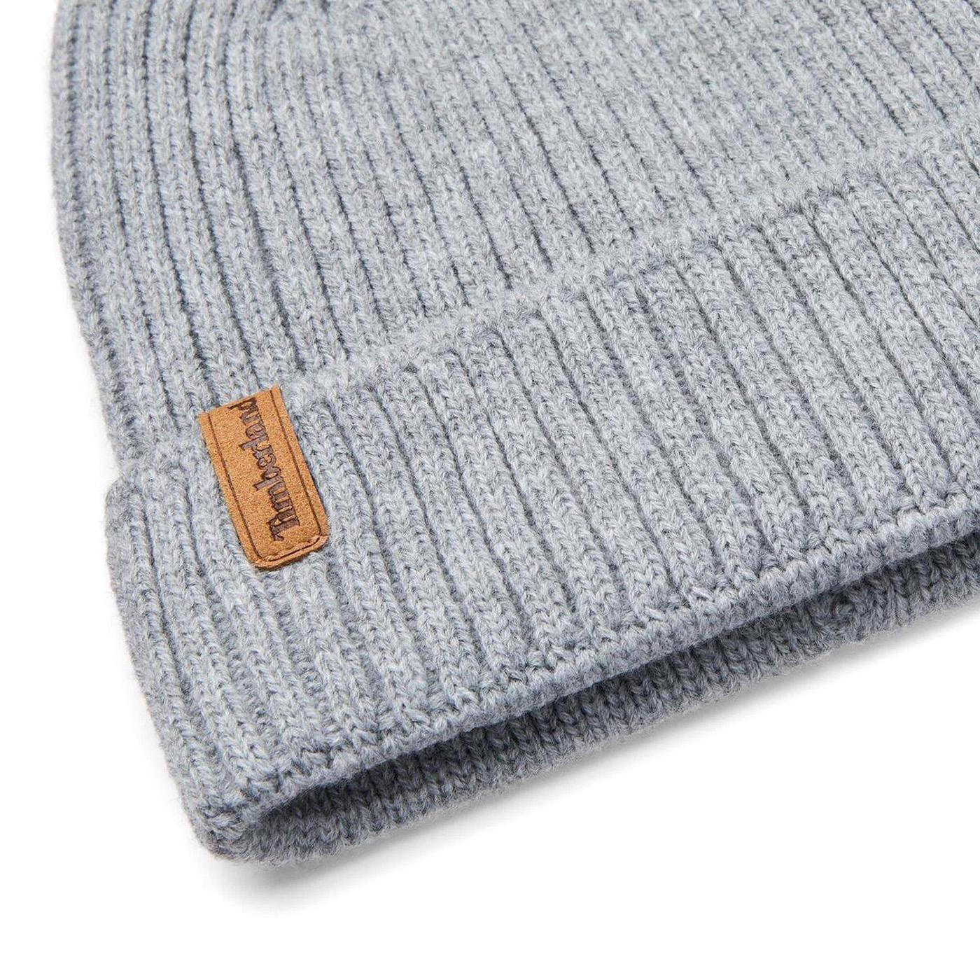 Rib Knit Beanie -- Berretto Uomo/Donna Grigio TB0A665 20521 TIMBERLAND 