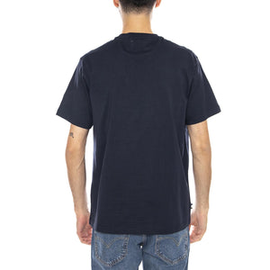 Small Logo T-Shirt -- Maglietta Girocollo Uomo Navy AA_ICON_TS006_11 . AQUASCUTUM 