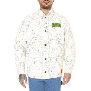 BD x DICKIES Gardening Jacket Whisper White - Giacca Uomo Bianca DK0A4YCRE921  DICKIES 
