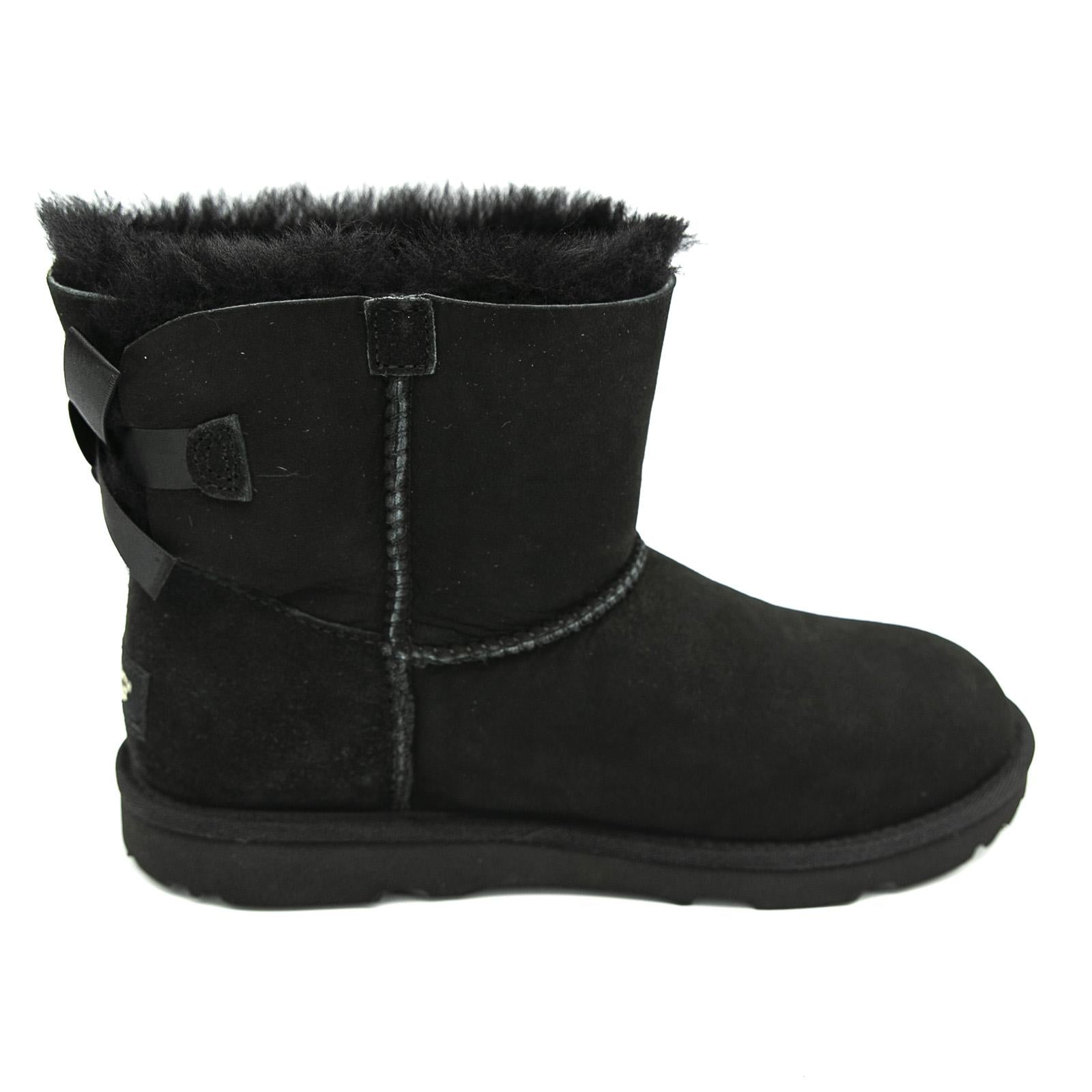 Mini Bailey Bow II - Black - Stivali Bambina 1017397K . UGG 