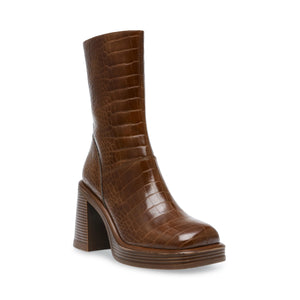 Finite Brn Croco - Stivaletti Donna Marroni SMSFINITE-BRN  STEVE MADDEN 