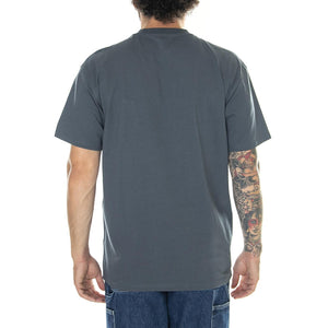 S/S American Script T-Shirt Ore - Maglietta Girocollo Uomo Grigia I029956.0RXX  CARHARTT WIP 
