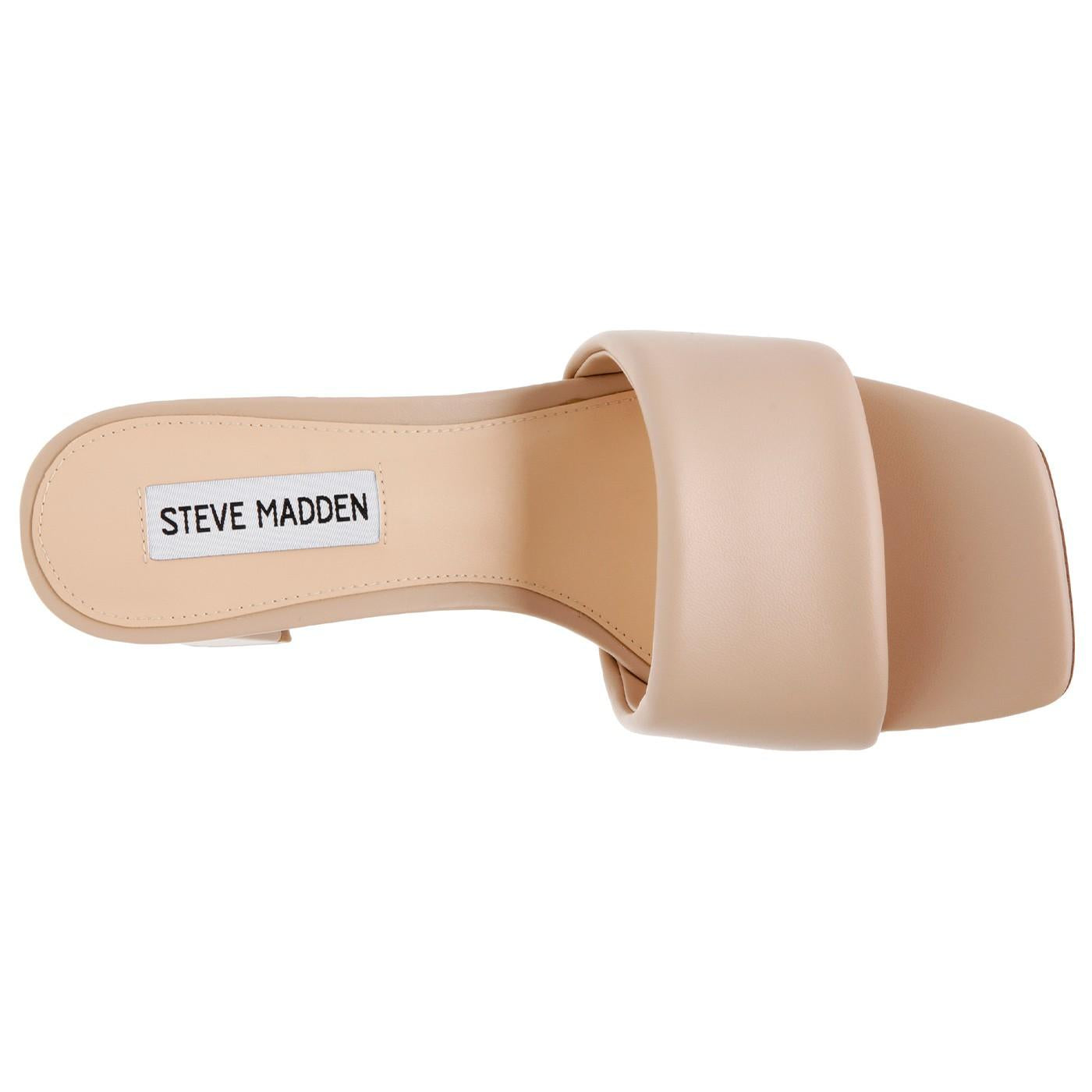 Lovebird Natural Recycled PU - Sandali Donna Beige SMSLOVEBIRD-NAT  STEVE MADDEN 