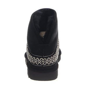 W Classic Mini Crescent Black - Stivali Donna Neri UGSCLMCRBLK1158262W  UGG 