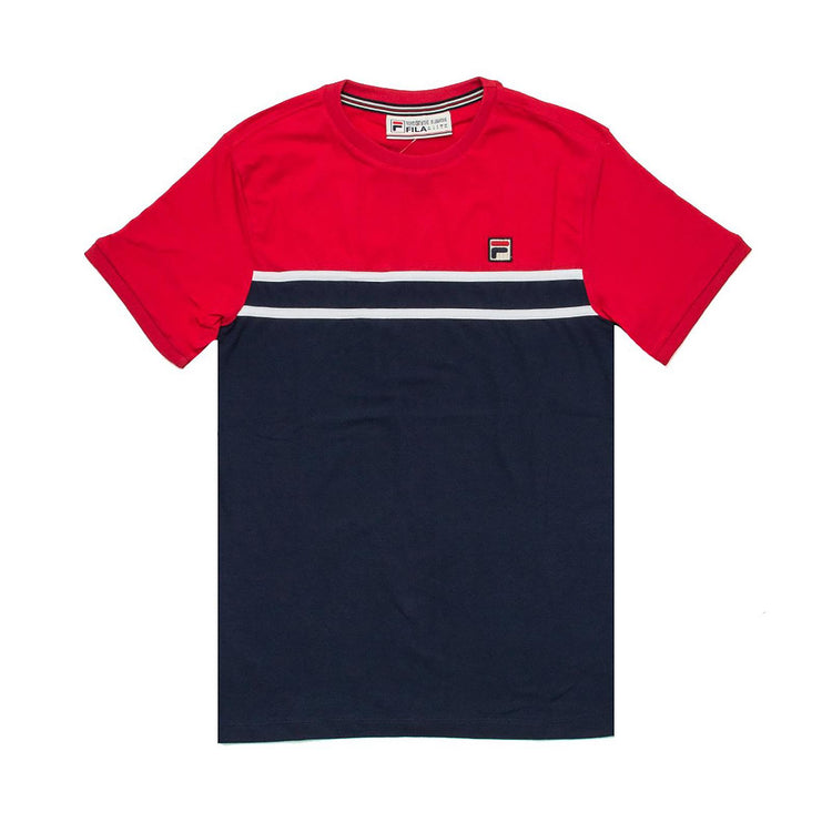 PANEL CREW TEE CHINESE RED 76637_4  FILA 