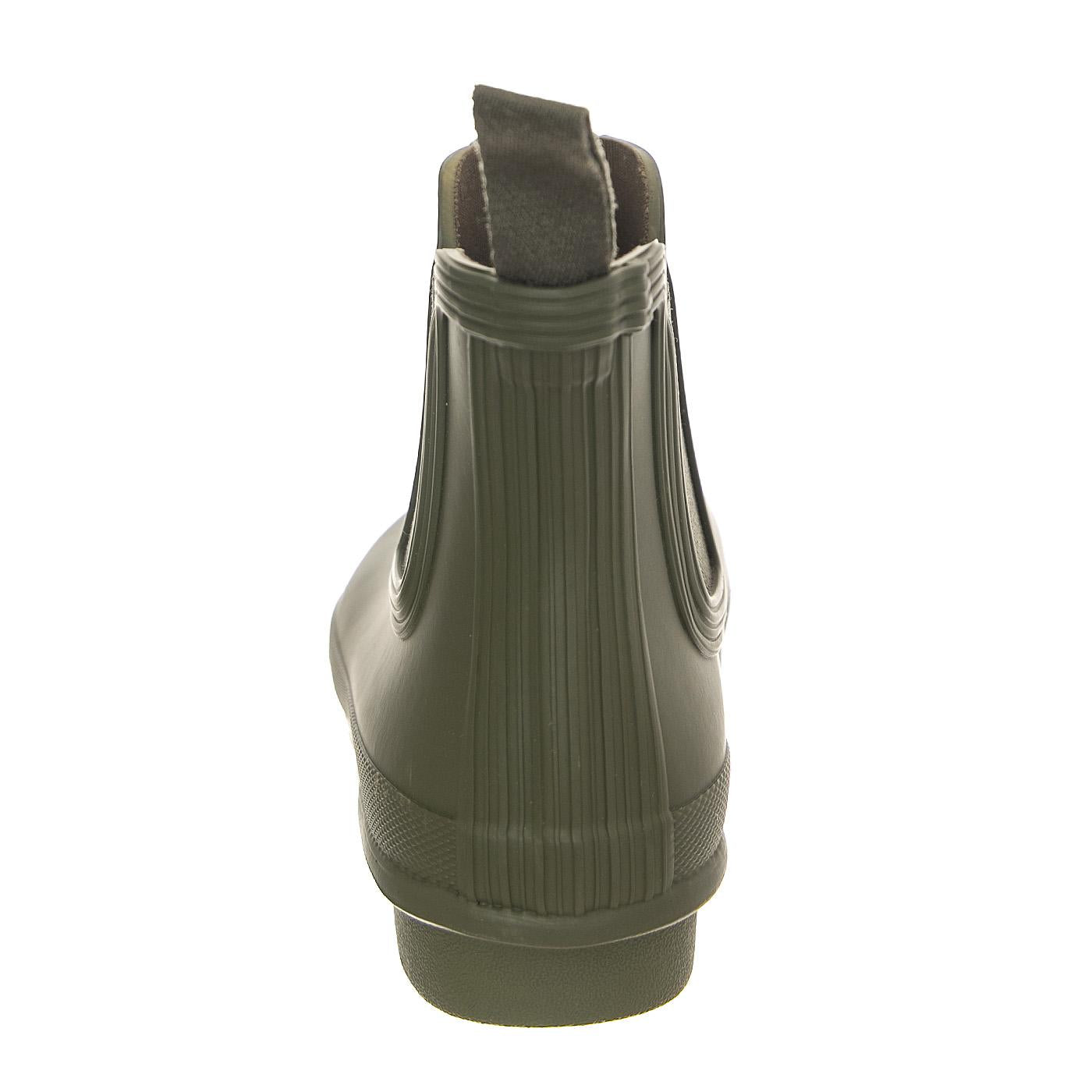 W' Chelsea Short Boot Olive - Stivali Donna Verdi WFS2078RMA  HUNTER 