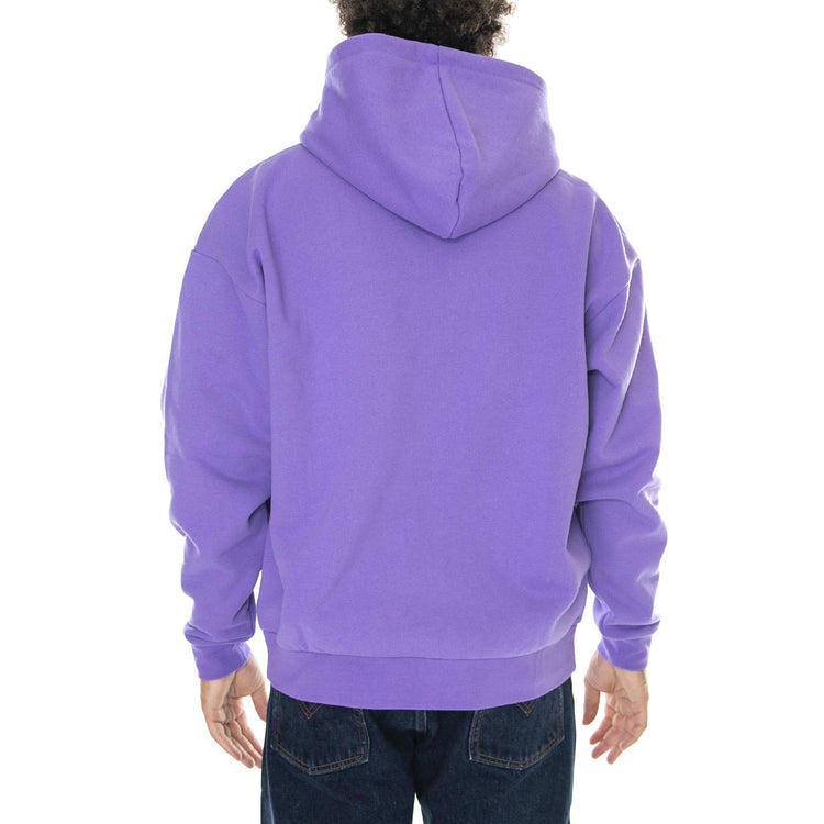 M' Icon Extra Heavy Hood II Fleece Passion Flower - Felpa con Cappuccio Uomo Viola 112470196-PAS  OBEY 