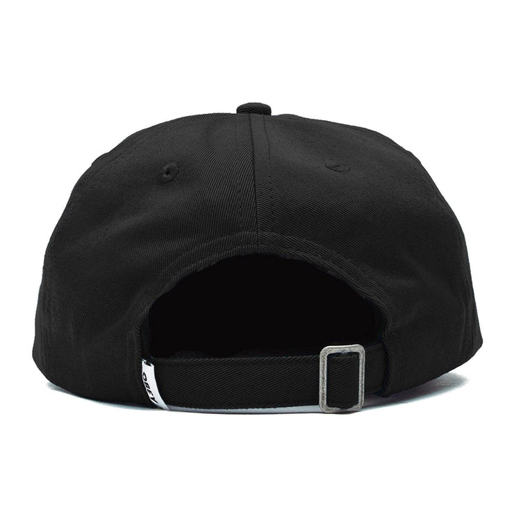Bold Organic 6 Panel Strapback - Cappellino con Visiera Nero 100580256-BLK  OBEY 
