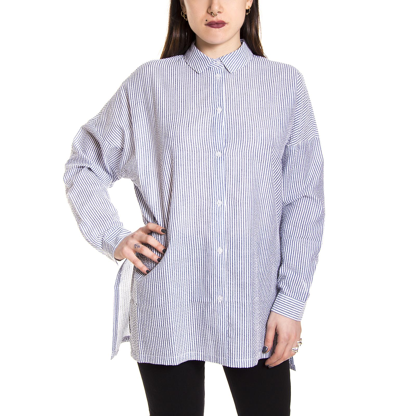 MOUNIA L/S SHIRT FADED DENIM 140840097-597  MINIMUM 