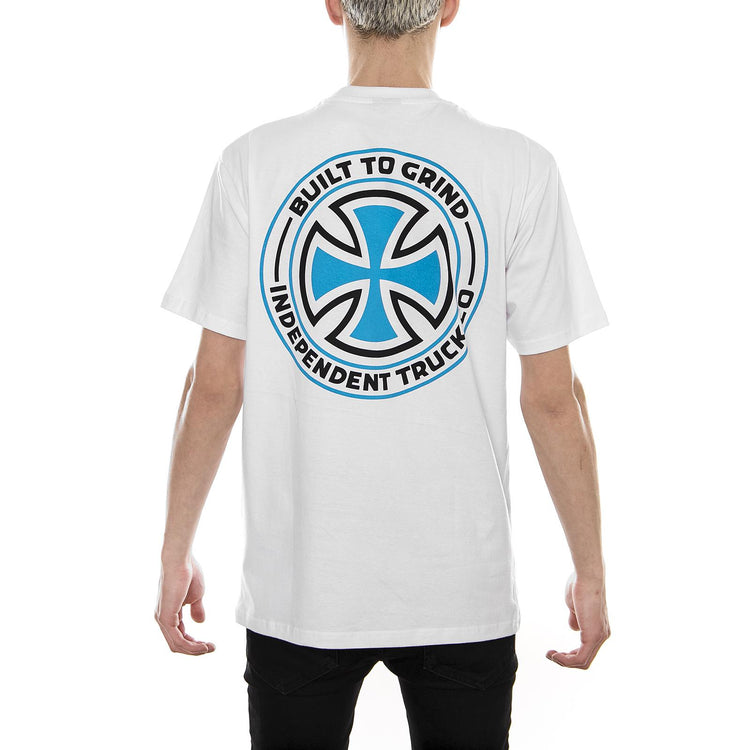 BTG Cross Tee White INA-TEE-BTG Cross Tee White  INDEPENDENT 