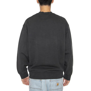 Hudson Sweat Black - Felpa Uomo Nera I035186.895F . CARHARTT WIP 