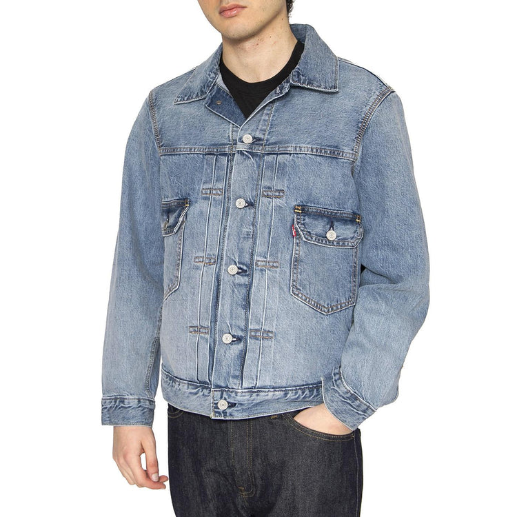 Type 2 Trucker Blue Sky Selv - Giacca Denim Jeans Uomo Blu A7632-0014  LEVIS 