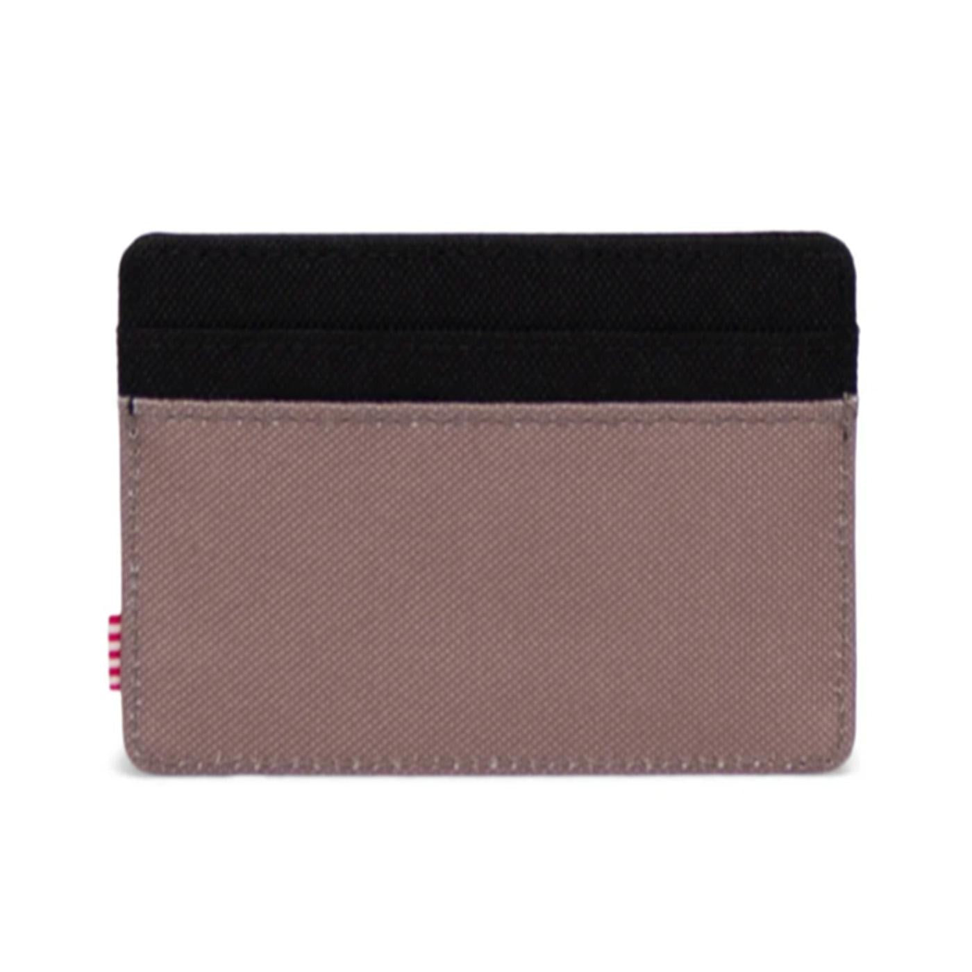 Charlie Cardholder Taupe Grey / Black - Portacarte Multicolore 30065-06112-OS  HERSCHEL 
