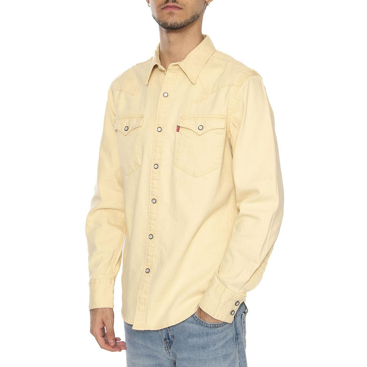 Barstow Western Standard Grass Is Green - Camicia Uomo Beige 85744-0102 . LEVIS 