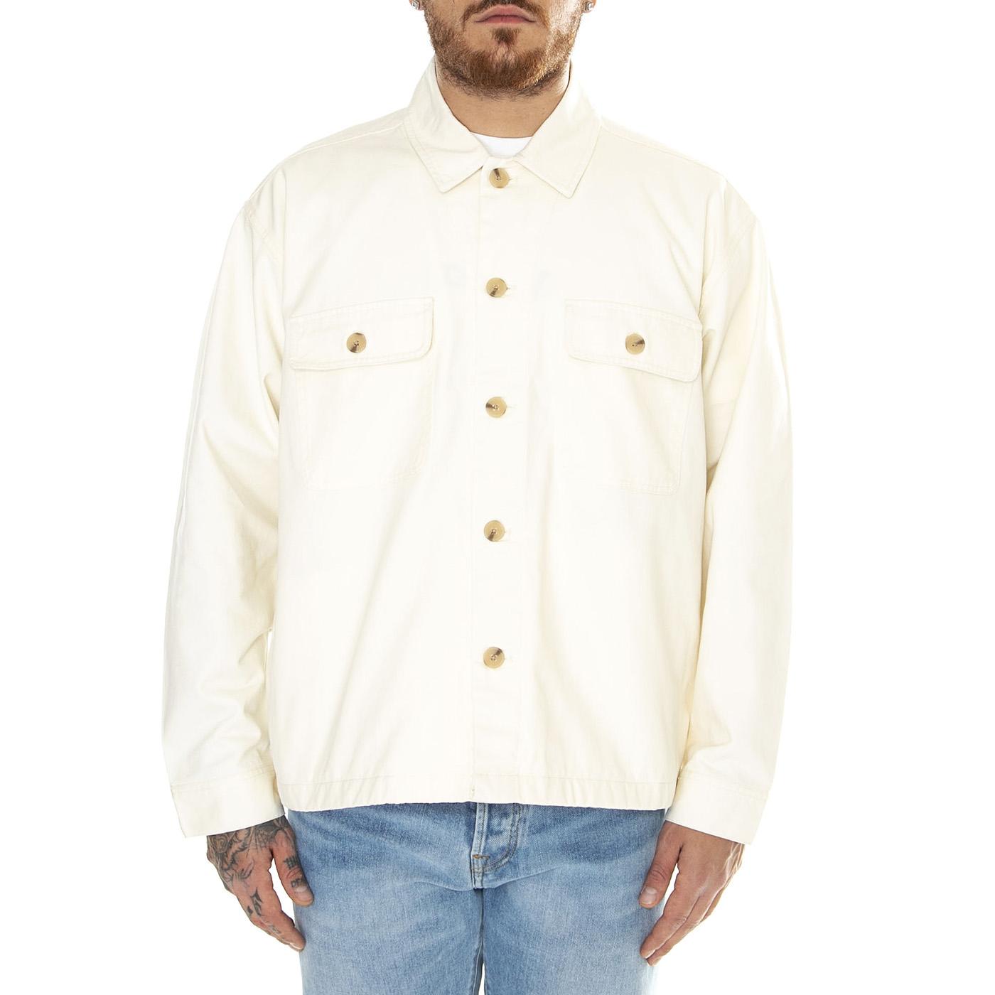 Afternoon Shirt Jacket Unbleached - Giacca Uomo Beige 121160056-UBL  OBEY 