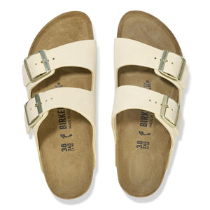 Arizona Ecru, Nubuck Leather - Sandali Donna Beige 1026711  BIRKENSTOCK 