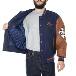 Go Club Varsity Jacket Daring Ocean - Giacca Invernale Uomo Blu / Multi M2RL30WEI00-A71W  GUESS ORIGINALS 