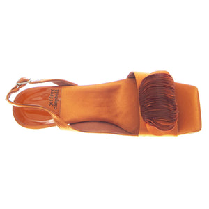 Duffy Orange Satien - Sandali Donna Arancioni JCDUFFY-ORA  JEFFREY CAMPBELL 