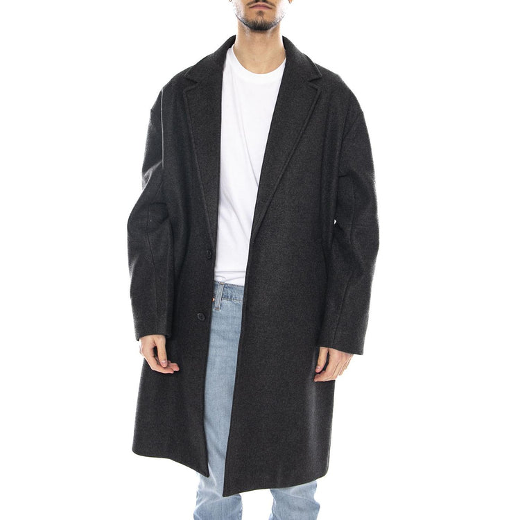 Worf Life Oversize Coat OTW -- Cappotto Uomo Nero 22031195-4765167 . ONLY & SONS 