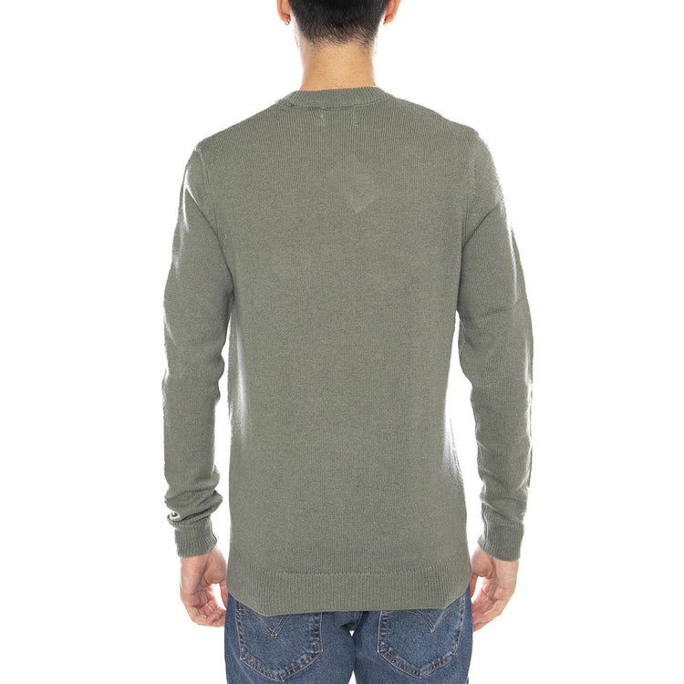 Maidstone Crew Sweat - Felpa Uomo Girocollo Tarragon Green Verde F4GFF060 318 FARAH 