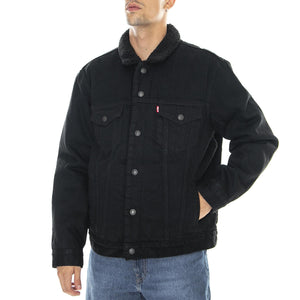 Type 3 Sherpa - Giacca Invernale Uomo Nera 16365-0100  LEVIS 