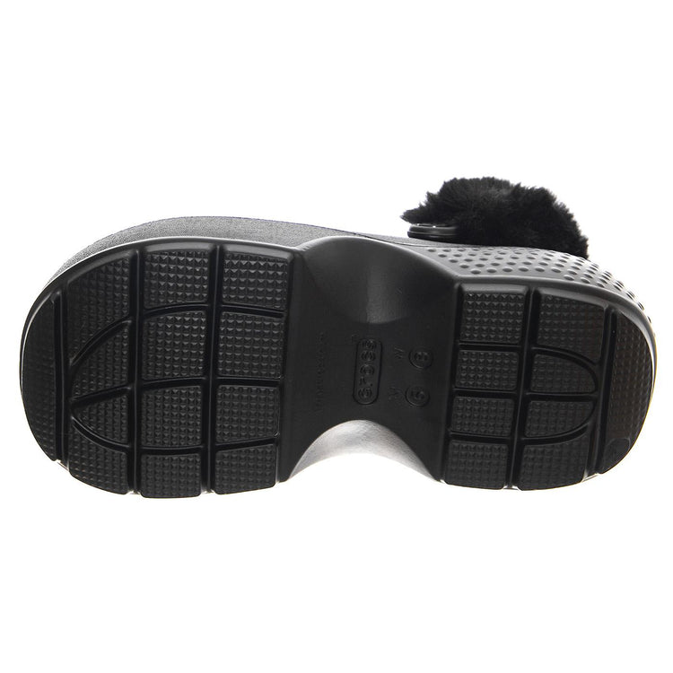 Stomp Lined Clog BLK - Sandali Donna Neri CR.208546-BLK  CROCS 