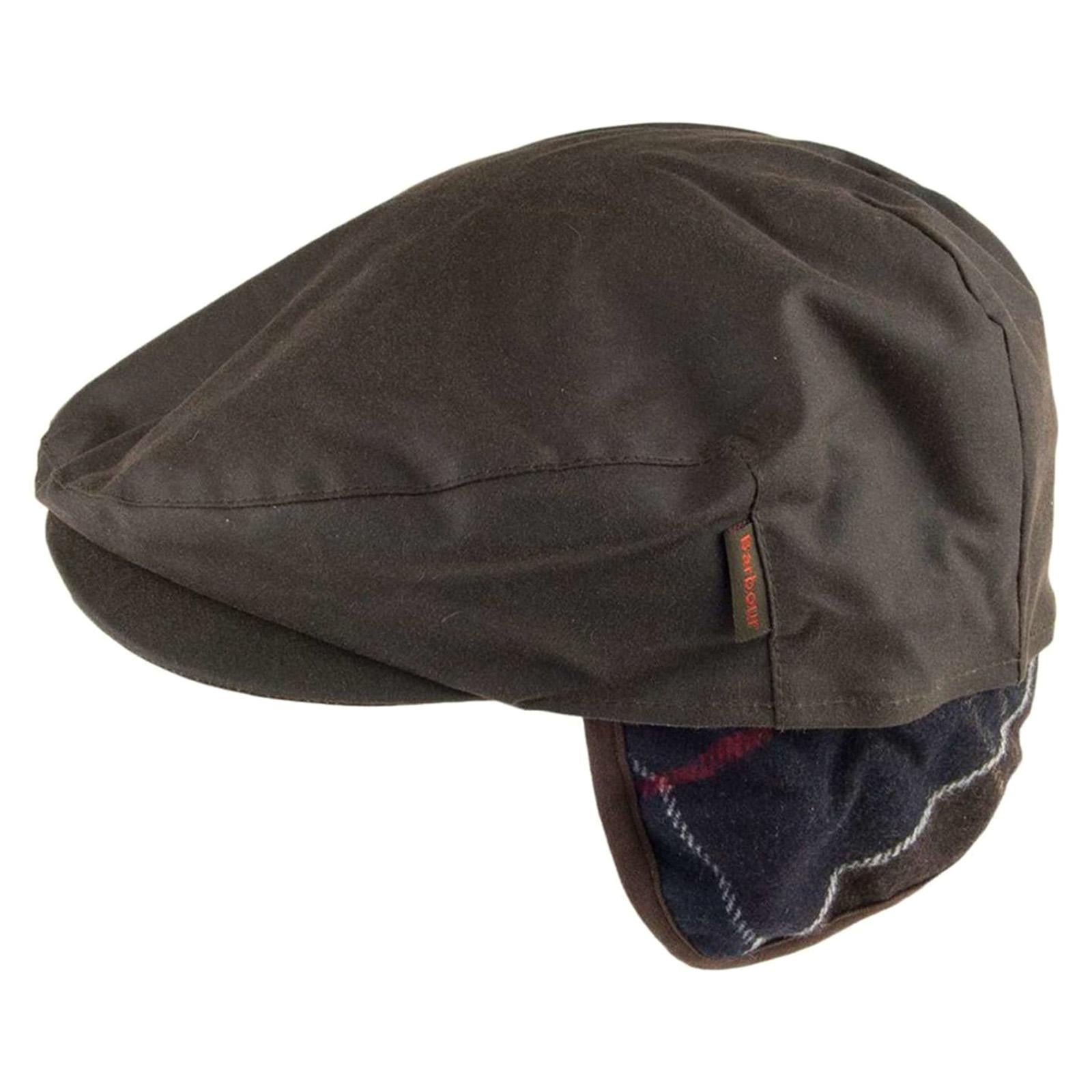 Cheviot Wax Ol11 Green Flat Cap MHA0294-OL11-FW20  BARBOUR 