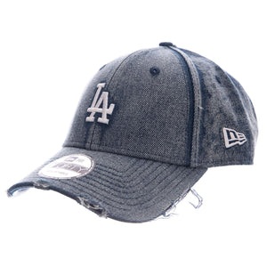 9FORTY® LOS ANGELES DODGERS PAB ACID WASH DENIM - Cappellino con Visiera Denim Jeans Blu 60856240 ACD NEW ERA 