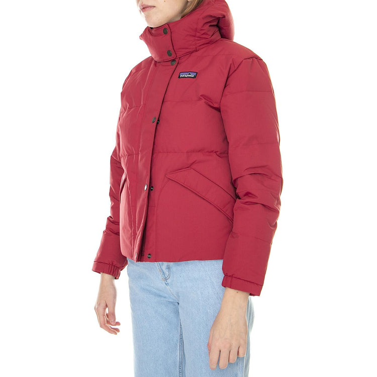 W's Downdrift Jkt Wax Red - Giacca Invernale con Cappuccio Donna Rossa 20625-WAX  PATAGONIA 