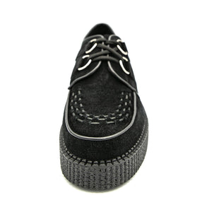 Wulfrun Shoes - Black - Scarpe Stringate Profilo Basso Uomo / Donna Nere 36 UDSUM-C010X-BKS  UNDERGROUND 