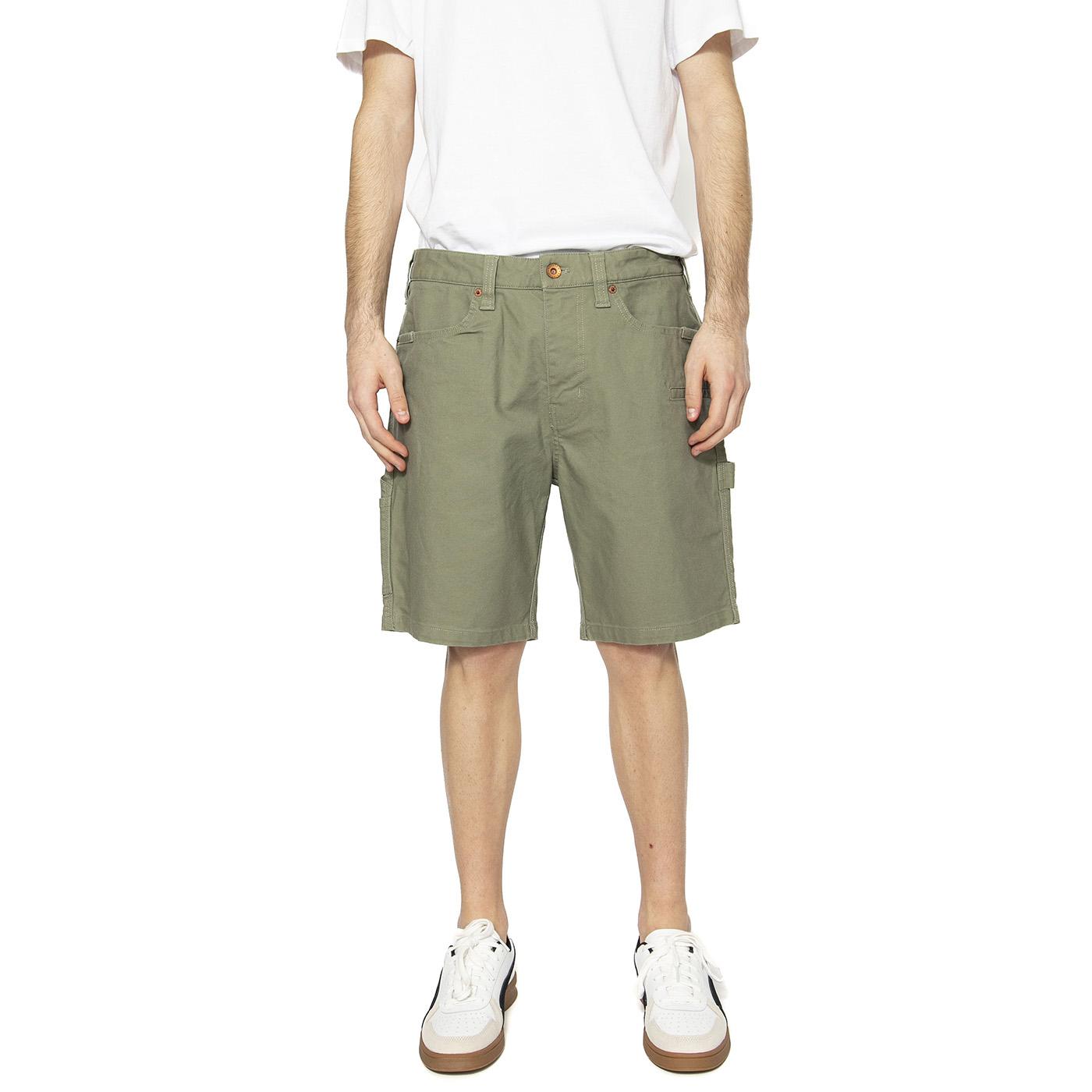 Builders Carpenter Short Green - Bermuda Uomo Verdi 04967-OLVSP  BRIXTON 