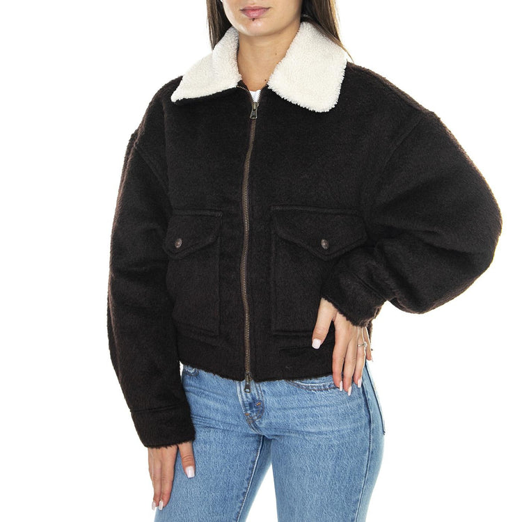 Baby Buble Wool Trucker Mole Neutral - Giacca Donna Marrone A6055-0000  LEVIS 