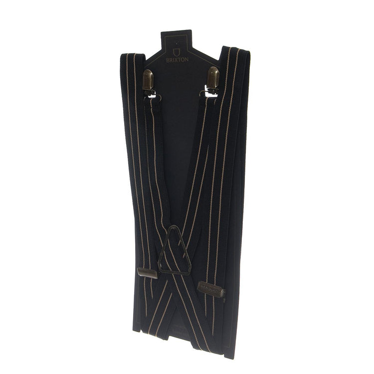 Done Proper Suspender -- Bretelle Nere 05408 BLACK BRIXTON 