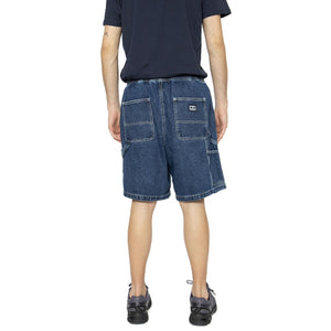 Easy Denim Carpenter Short Stone Wash Indigo - Bermuda Uomo Blu 172120079-STN  OBEY 