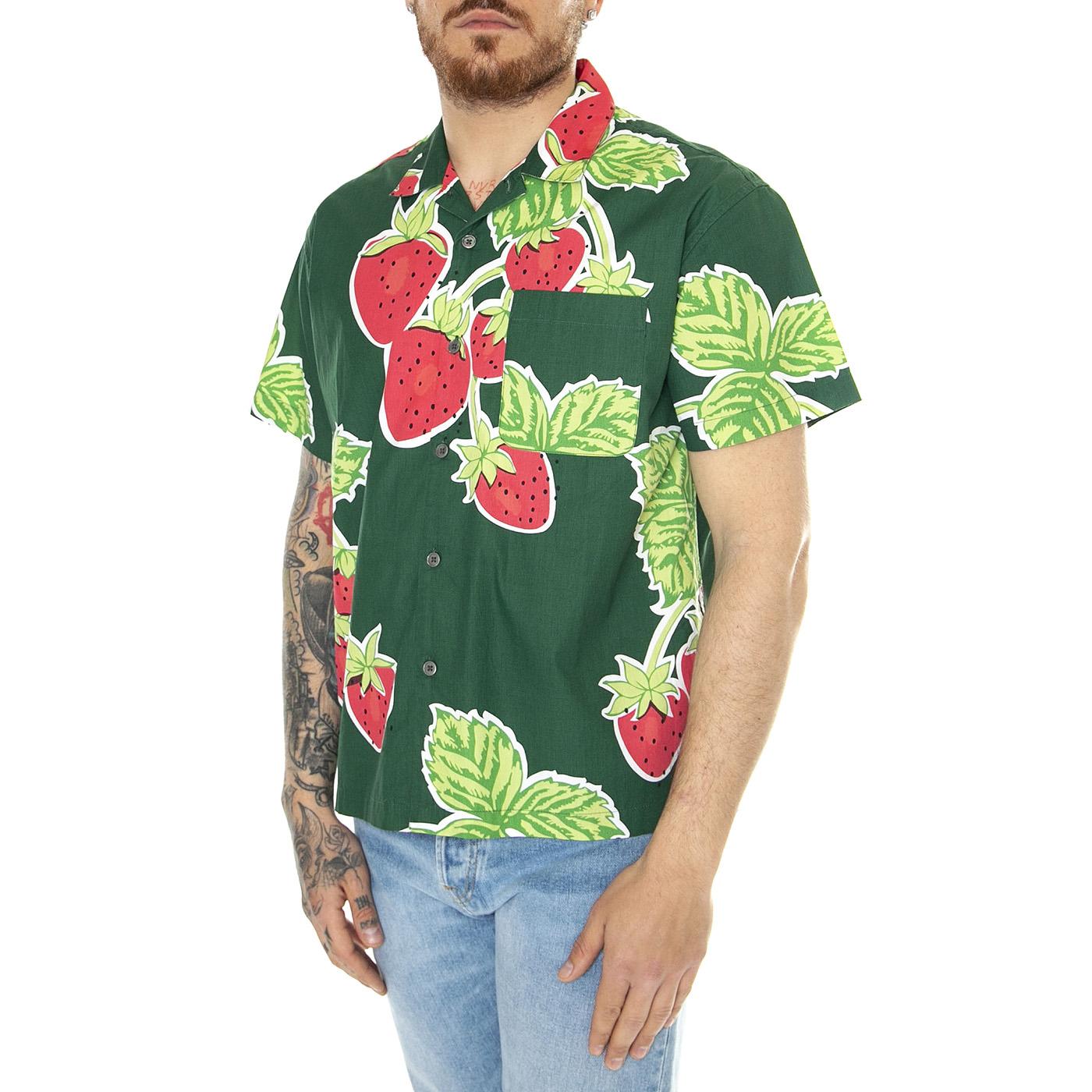 Jumbo Berries Wove S/S Eden Multi - Camicia Maniche Corte Uomo Multicolore 181210395-EDN  OBEY 