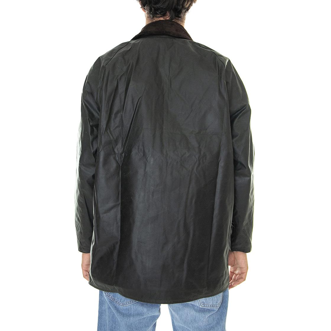 Beaufort Wax Jacket Sage - Giacca Invernale Uomo Verde FW22-MWX0017-SG91 . BARBOUR 