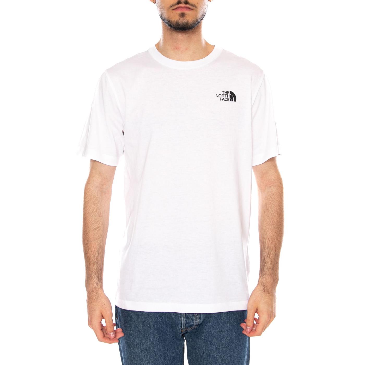M BOX NSE CELEBRATION R TNF WHITE - Maglietta Girocollo Uomo Bianca NF0A8GV2 FN41 THE NORTH FACE 