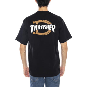 Dickies x Thrasher Tee SS Graphic Black - Maglietta Girocollo Uomo Nera DK0A88IUBLK1 . DICKIES 